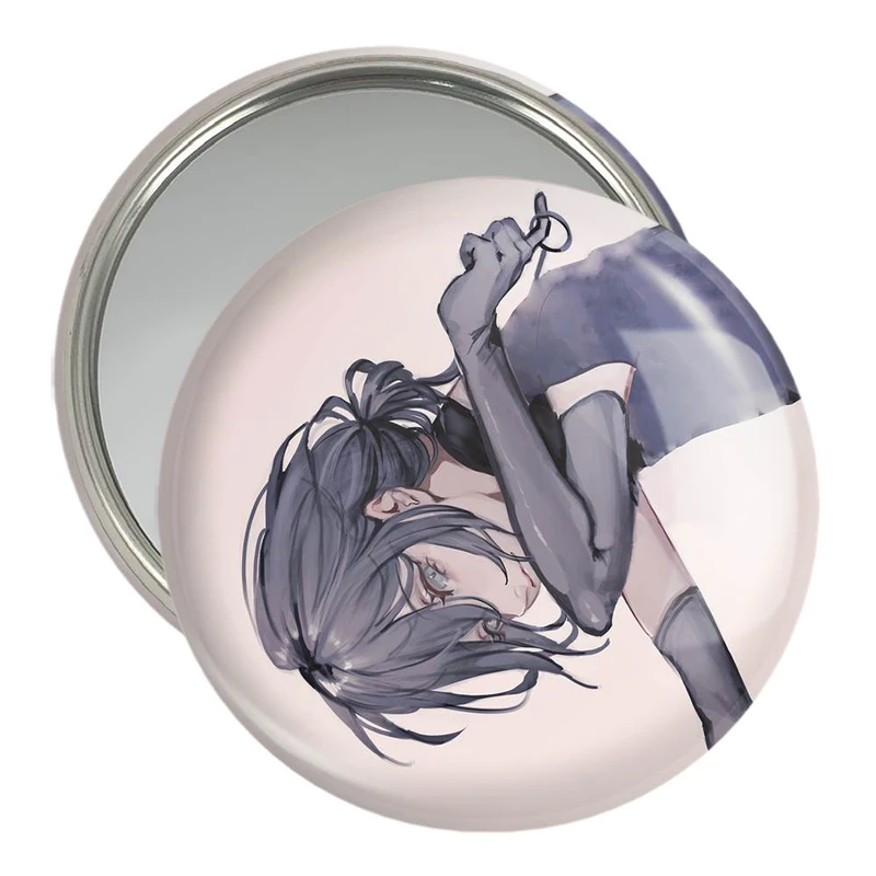 آینه جیبی خندالو مدل ریزه انیمه مرد اره ای کد 23192