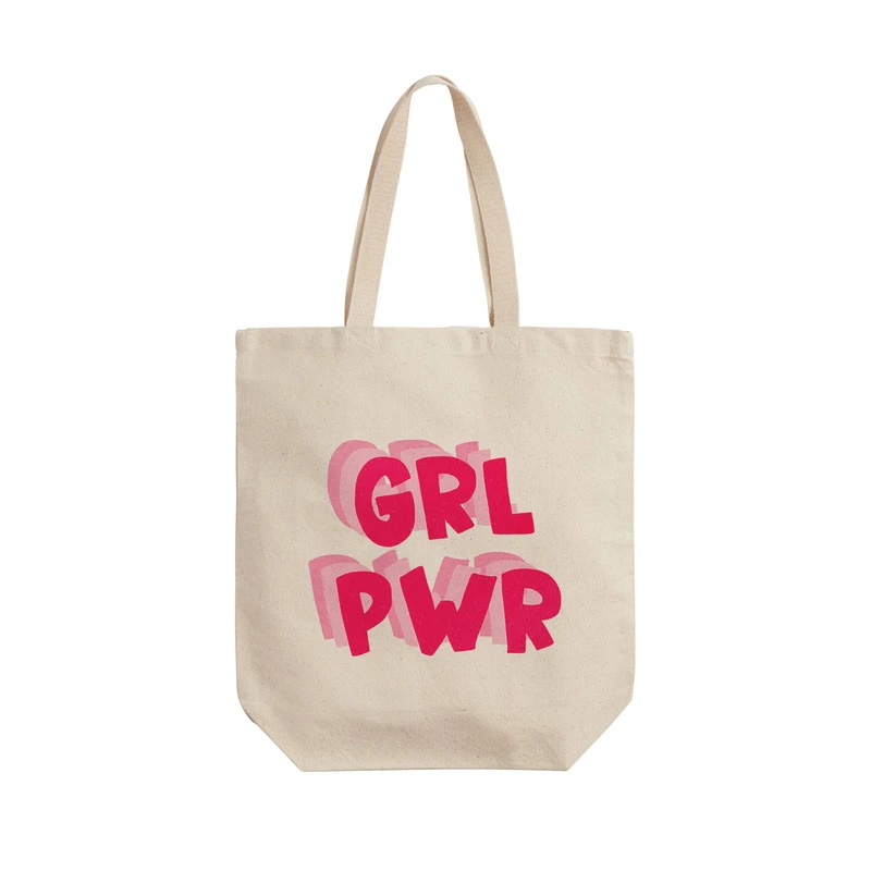 ساک خرید ترمه طراحان ایده مدل قدرت دختر کد cfp3115 - L