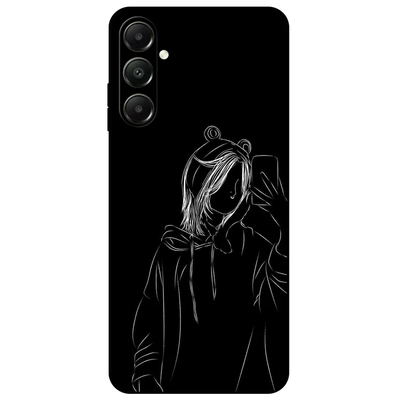 کاور مگافون طرح دخترانه مدل 1841 مناسب برای گوشی موبایل سامسونگ Galaxy A05S