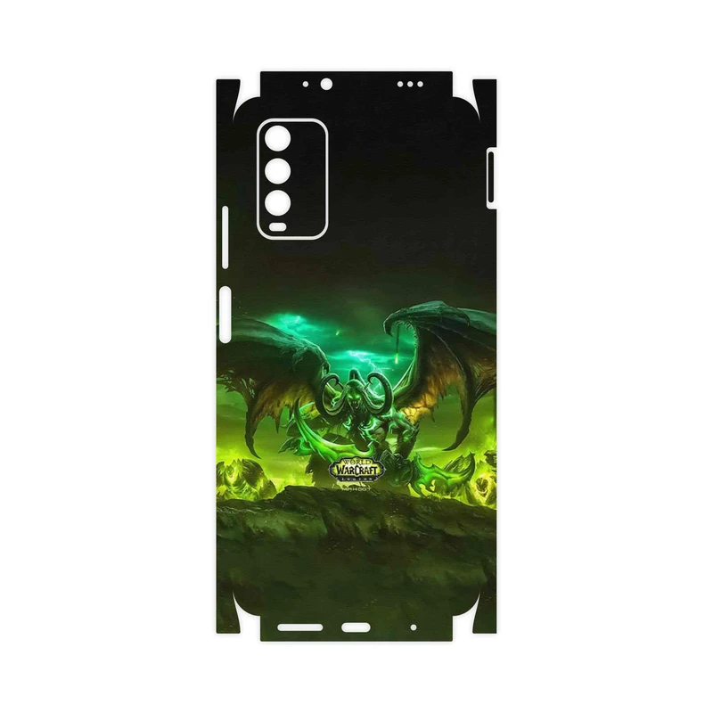 برچسب پوششی ماهوت مدل Warcraft Game Series-FullSkin مناسب برای گوشی موبایل شیائومی Redmi Note 9 4G