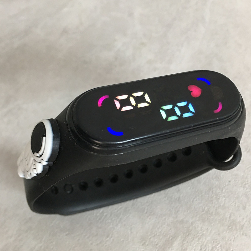 ساعت مچی دیجیتال بچگانه مدل ضد آب سیلیکونی طرح فضانورد