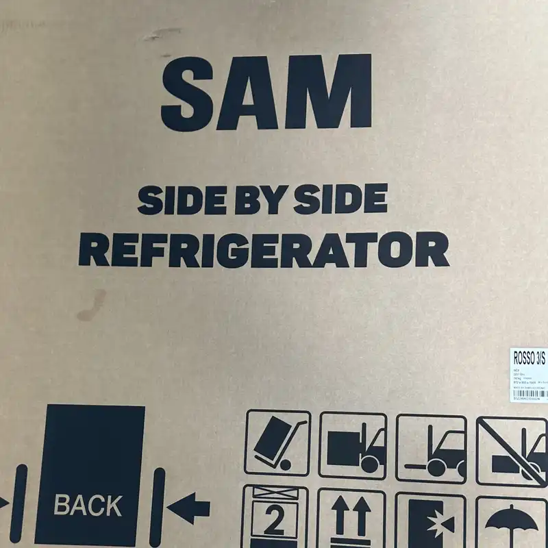 یخچال و فریزر ساید بای ساید 32 فوت سام مدل ROSSO 3/W