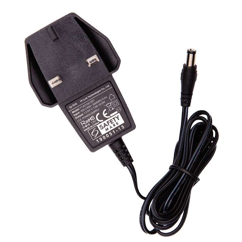 آداپتور 12 ولت 1.5 آمپر تی پی لینک مدل T120150-2D1 آداپتور 12 ولت 1.5 آمپر تی پی لینک مدل T120150-2D1