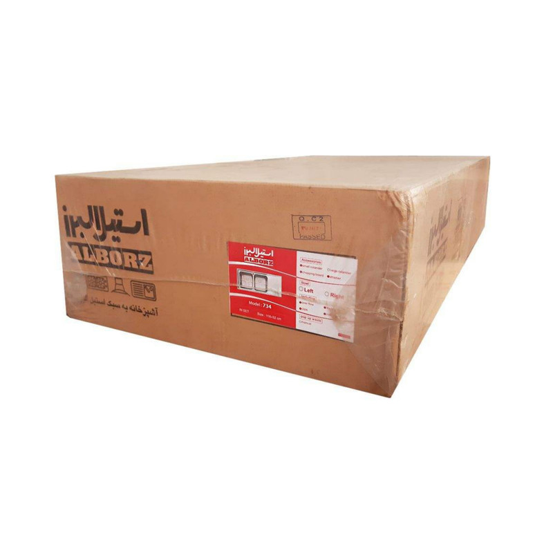 سینک ظرفشویی استیل البرز مدل 300 توکار سینک ظرفشویی استیل البرز مدل 300 توکار