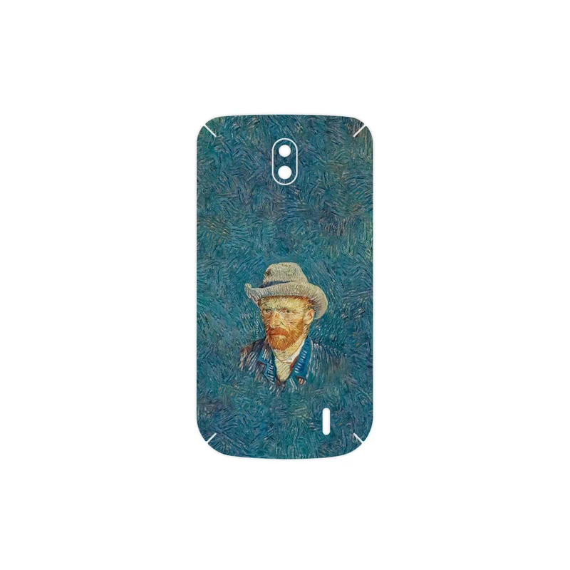 برچسب پوششی ماهوت مدل Self portrait with a gray felt hat مناسب برای گوشی موبایل نوکیا 1