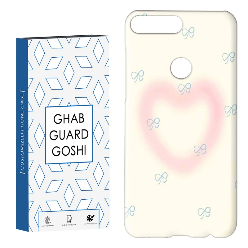 کاور قاب گارد گوشی طرح قلب کد Dimo-342 مناسب برای گوشی موبایل هوآوی Y7 2018 / Y7 Prime 2018 / Honor 7C 