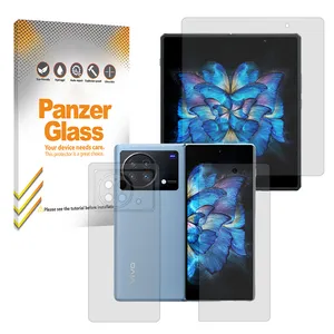Panzer Glass Resistant model Matte screen protector suitable for Vivo X Fold mobile phone along with back protector