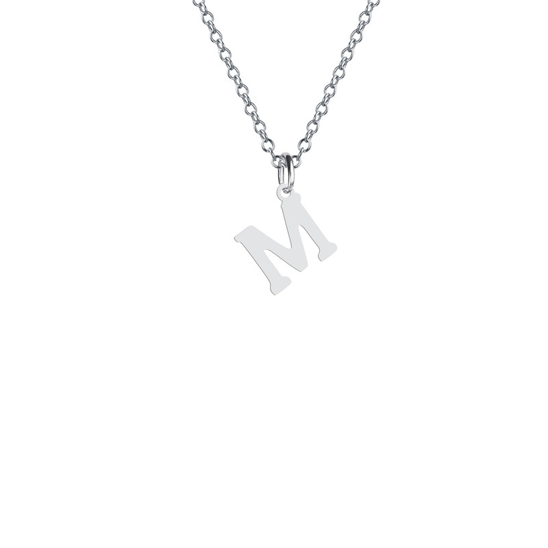 گردنبند هایکا  مدل حرف لاتین M  کد s.ha2-248