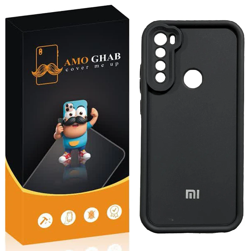 کاور عمو قاب مدل سیلیکونی سولید مناسب برای گوشی موبایل شیائومی Redmi Note 8