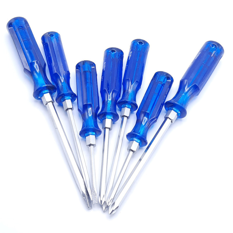پیچ گوشتی ضربه خور اسکای مدل 7cs بسته 7 عددی پیچ گوشتی ضربه خور اسکای مدل 7cs بسته 7 عددی