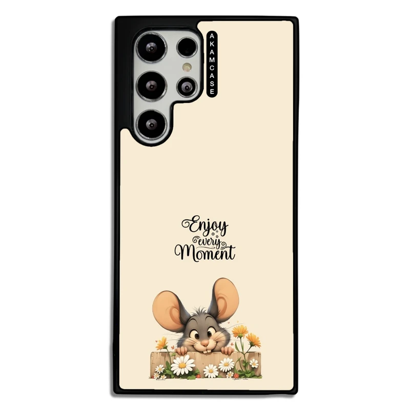 کاور آکام مدل AMC-WSGS22U-ANIMALS QOUTES-24 مناسب برای گوشی موبایل سامسونگ Galaxy S22 Ultra