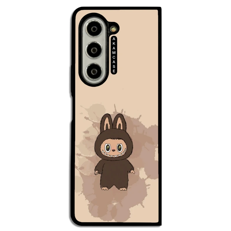 کاور آکام مدل AMC-WSGZFOLD5-LABUBU-11مناسب برای گوشی موبایل سامسونگ Galaxy Z Fold 5