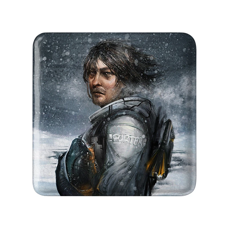 مگنت خندالو طرح بازی دث استرندینگ (Death Stranding) مدل مربعی کد 35115