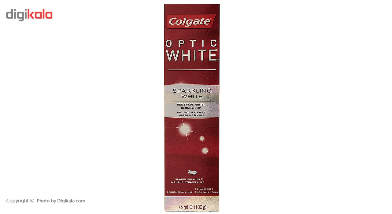 خمیر دندان کلگیت مدل Optic White حجم 75 میلی لیتر