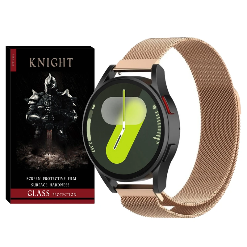 بند نایت مدل Milanese KT مناسب برای ساعت هوشمند سامسونگ Galaxy Watch 4/5/6/7/FE سایز 40/43/44/46/47 میلی متری