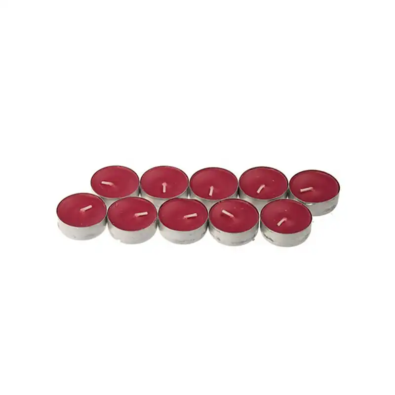 شمع وارمر سلین مدل Red Berries بسته 10 عددی