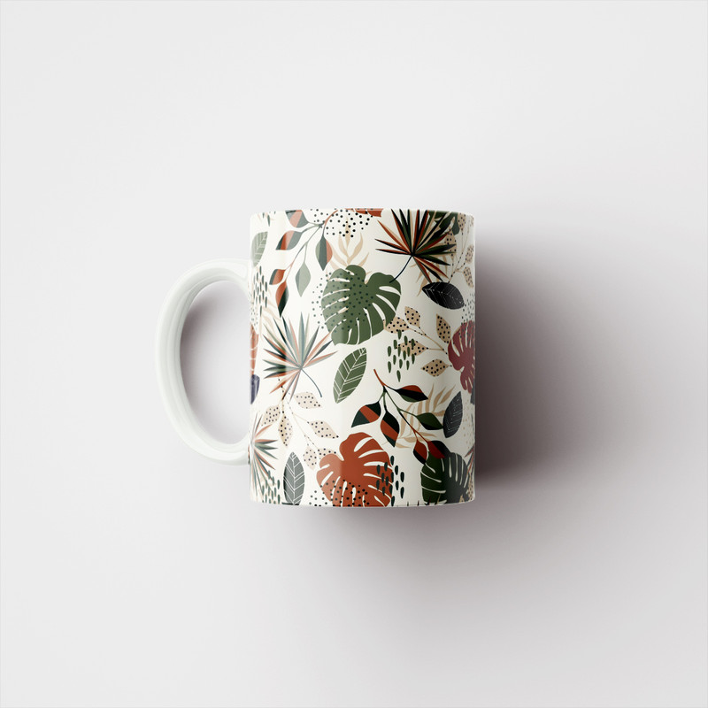 ماگ طرح برگ کد 318