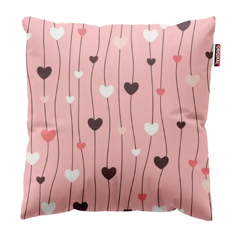  کوسن پاد آفرین طرح قلب سایز 30*30 سانتی متر کد 383