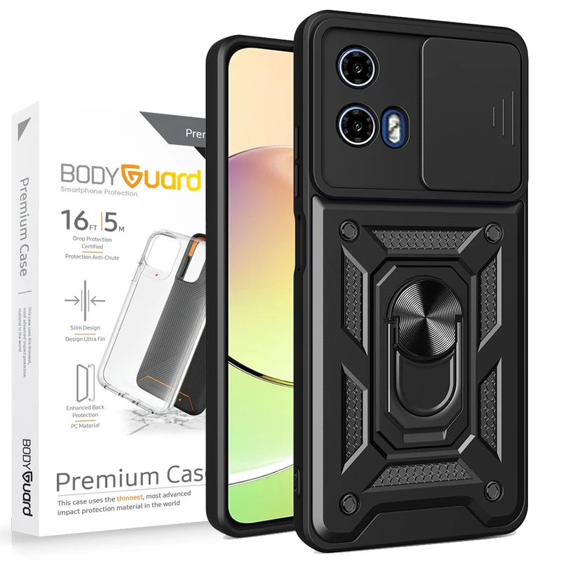 کاور بادیگارد مدل BatMan مناسب برای گوشی موبایل موتورولا Moto G04 / G24