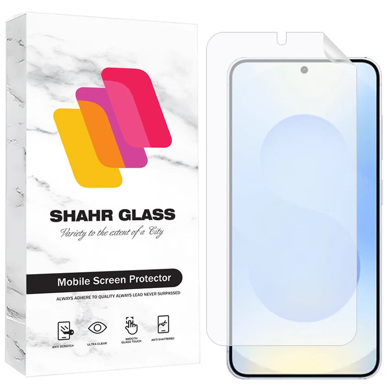 محافظ صفحه نمایش شهر گلس مدل SNMF مناسب برای گوشی موبایل سامسونگ Galaxy S25