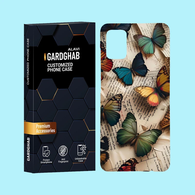 کاور گارد قاب علوی مدل هنری مناسب برای گوشی موبایل سامسونگ Galaxy A51 4G