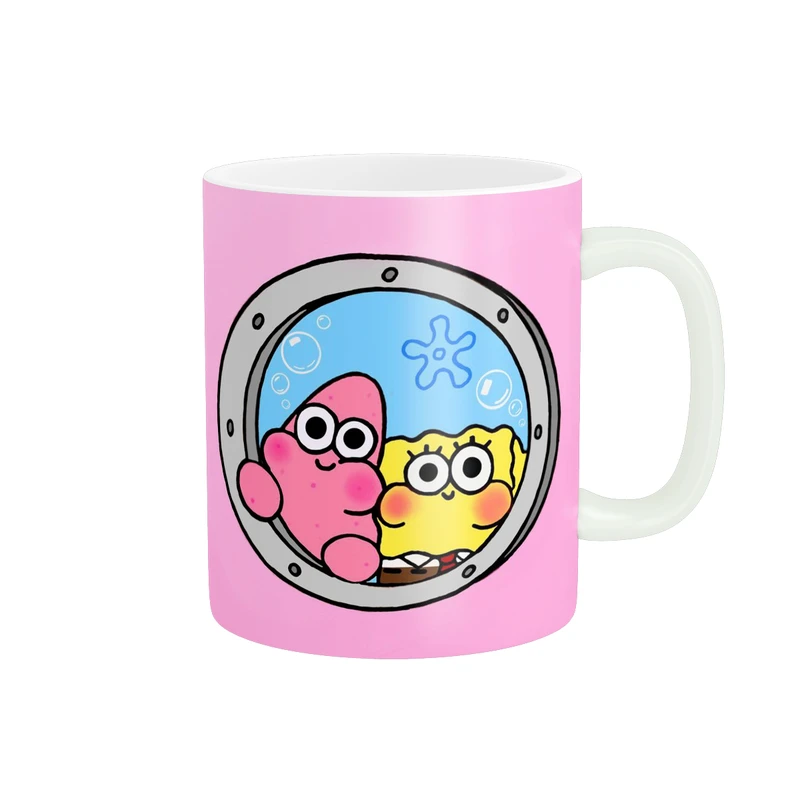 ماگ پاد آفرین طرح باب اسفنجی کد 2466