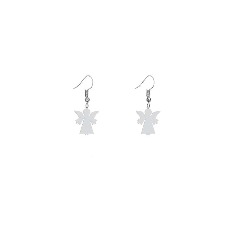 گوشواره زنانه هایکا طرح فرشته مدل ha-346