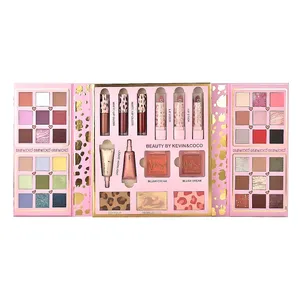 مجموعه آرایشی کوین کوکو مدل girly کد 01 بسته ۱۱ عددی 