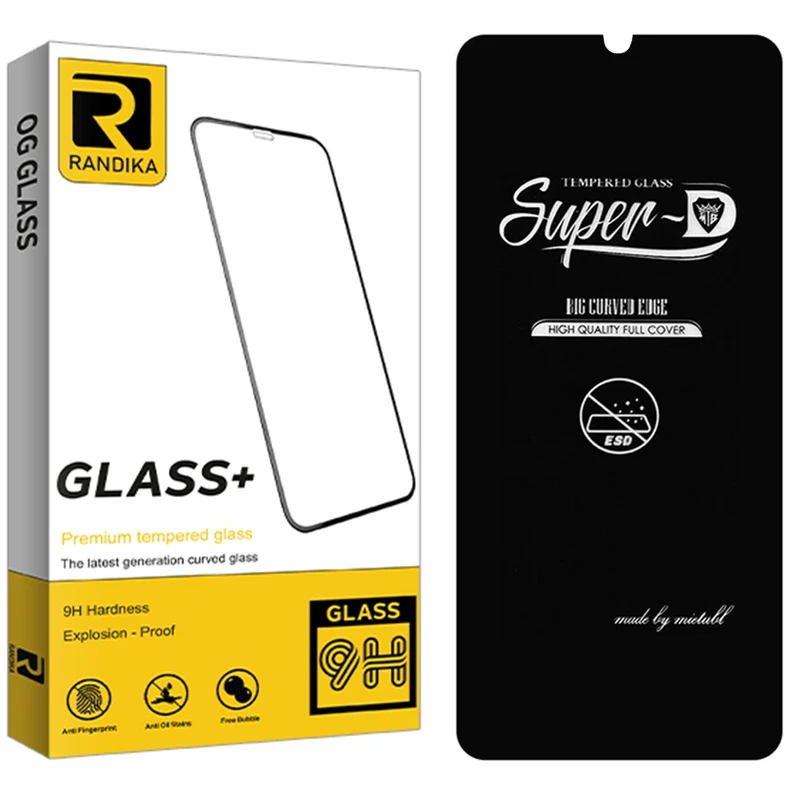 محافظ صفحه نمایش راندیکا مدل Premium SuperD مناسب برای گوشی موبایل سامسونگ Galaxy A15 4G / A15 5G / F34 / A24 4G / A25 5G / M34 5G