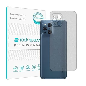 Matte Rockspace HyMTT phone back protector suitable for Oppo find x3 pro mobile phone