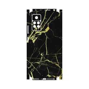 MAHOOT Graphite-Gold-Marble-FullSkin Cover Sticker for Xiaomi Redmi Note 11 Pro