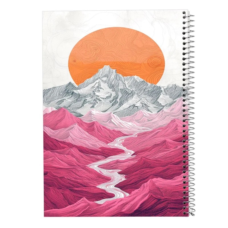 دفتر ژورنال نویسی 50 برگ مدوپد مدل نقطه ای طرح ماه کد DF15504