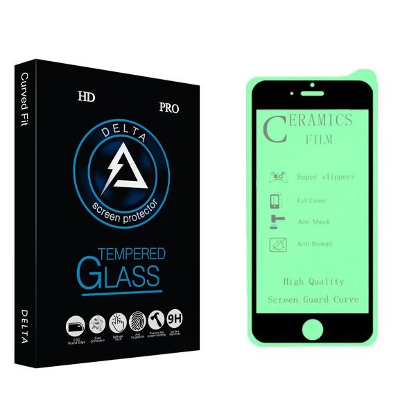 محافظ صفحه نمایش سرامیکی دلتا مدل HD مناسب برای گوشی موبایل اپل Iphone 5