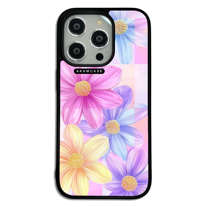 کاور آکام مدل AMC-WA14PRO-FLOWERS-31 مناسب برای گوشی موبایل اپل iPhone 14 Pro