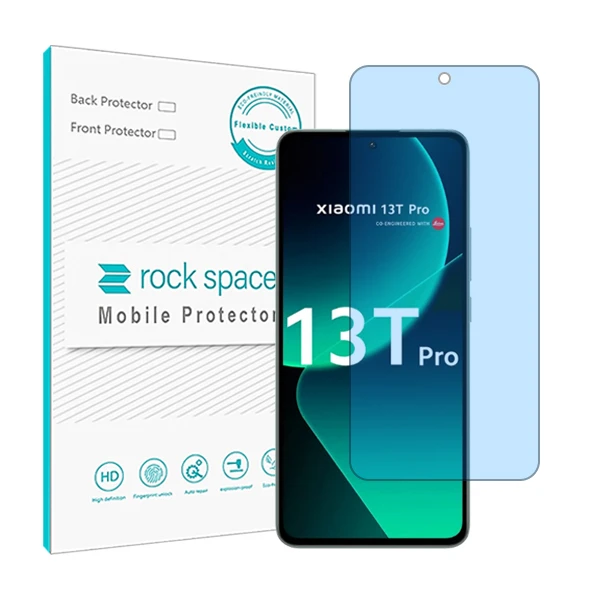 محافظ صفحه نمایش ضد اشعه آبی راک اسپیس مدل HyBLU مناسب برای گوشی موبایل شیائومی 13T Pro