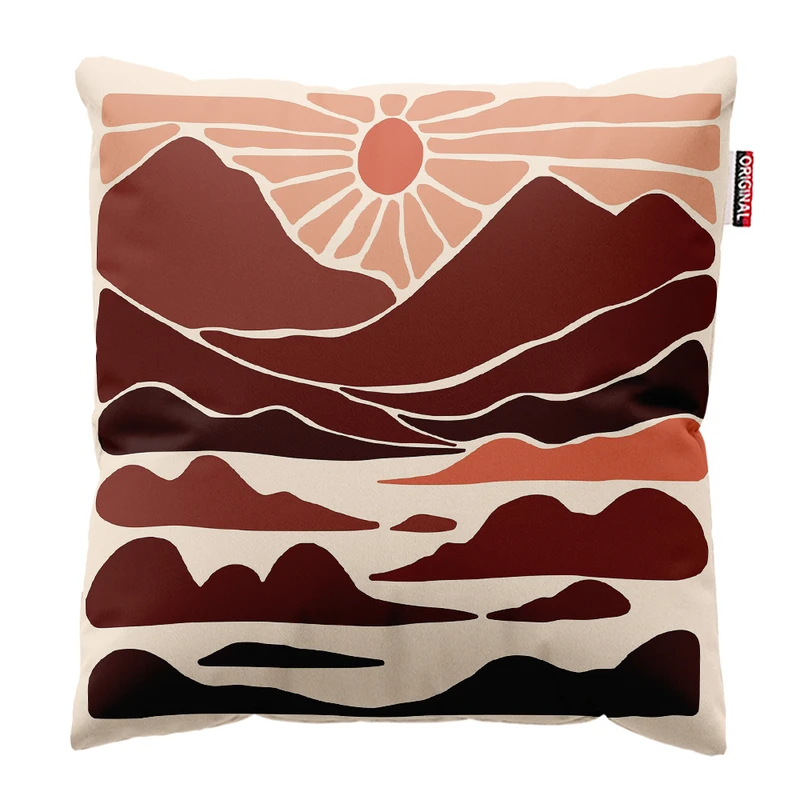 کوسن پاد آفرین مدل مینیمال فانتزی کد PK402138 سایز 40*40 سانتی متر