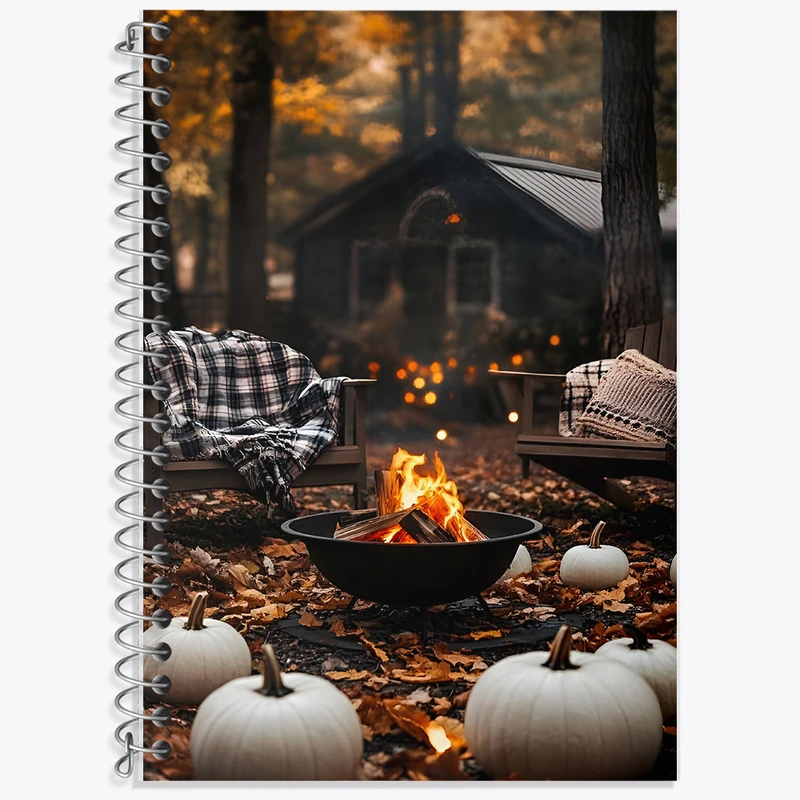 دفتر نت موسیقی 50 برگ خندالو طرح پاییز کد F7364