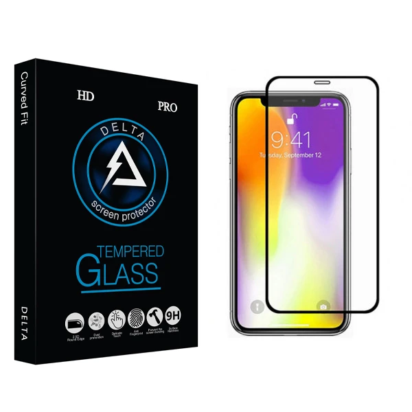 محافظ صفحه نمایش مات دلتا مدل HD مناسب برای گوشی موبایل اپل iPhone 12