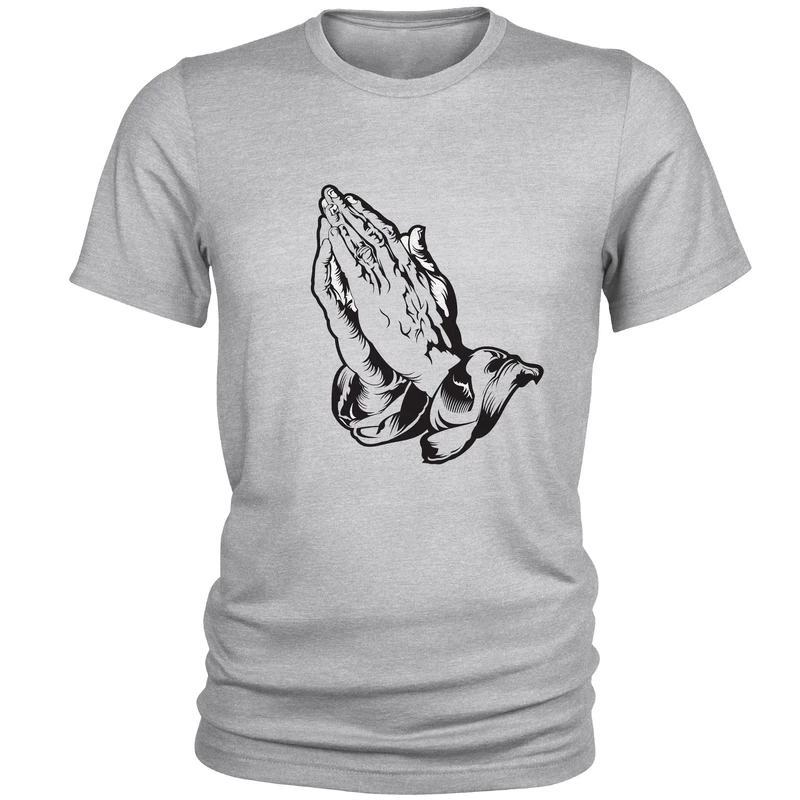 تیشرت آستین کوتاه مردانه مدل دست S49