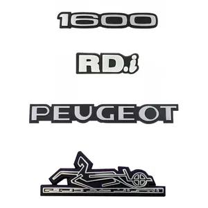 آرم صندوق عقب خودرو قطعه سازان کبیر مدل ARM-RD-3010375 مناسب برای پژو آر دی مجموعه 4 عددی