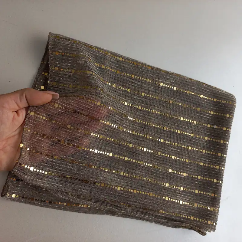 شال زنانه مدل مجلسی مهمانی حریر کش شاین دار