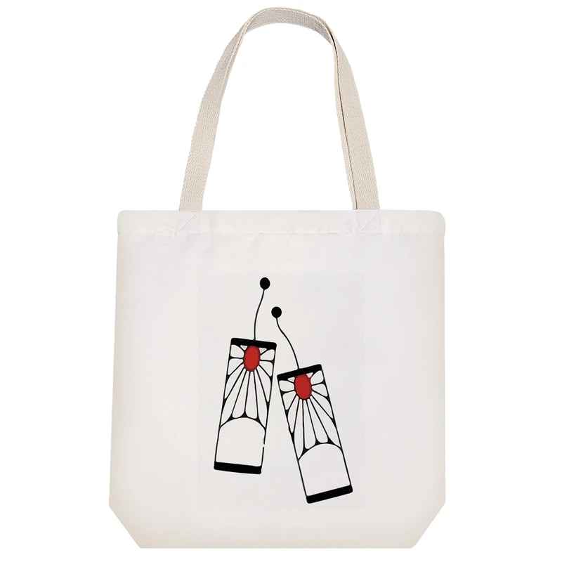 ساک خرید خندالو مدل گوشواره تانجیرو کد 7743