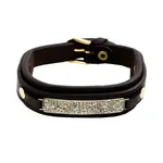 دستبند نقره مردانه دلی جم طرح وان یکاد کد D 200