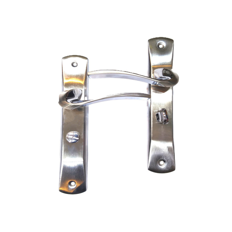 دستگیره در مدل هلالی سرویس راست بازشو کد 1021 مجموعه دوعددی