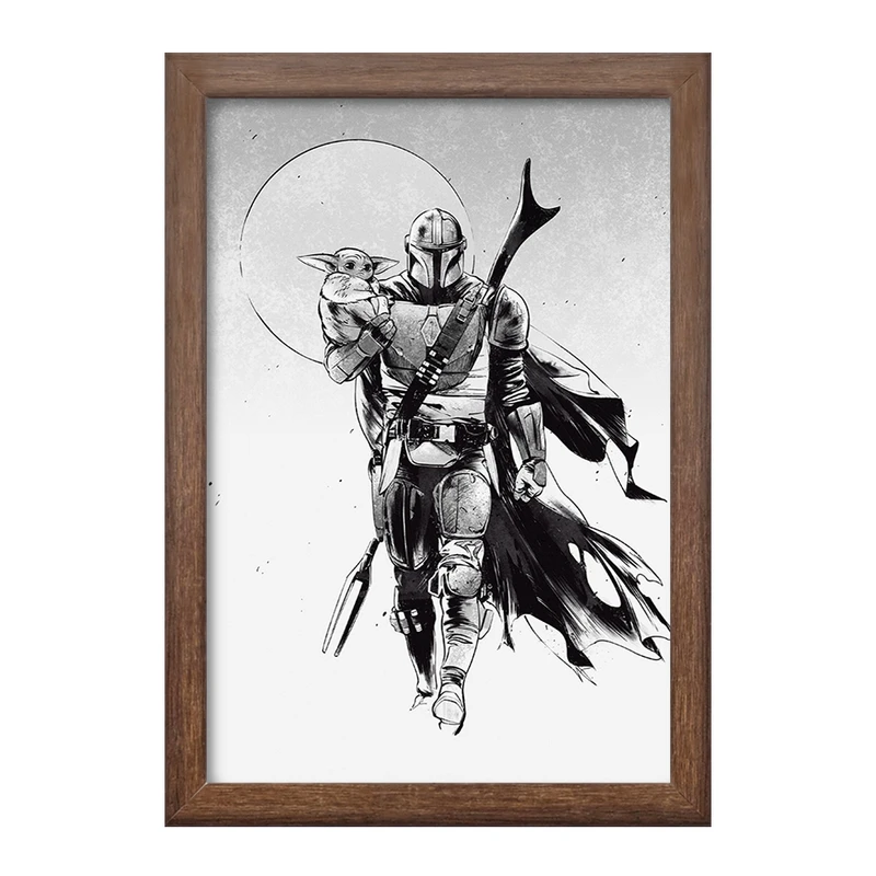 تابلو خندالو طرح جنگ ستارگان (Star Wars) کد F1772