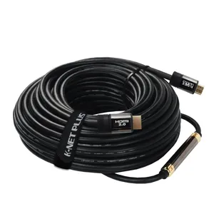 KNETPLUS Active HDMI 2.0 Cable 4K support with Signal Booster 30m
