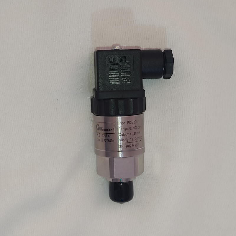 ترانسمیتر فشار 600 بار دبلیو تی سنسور مدل PCM308 ترانسمیتر فشار 600 بار دبلیو تی سنسور مدل PCM308