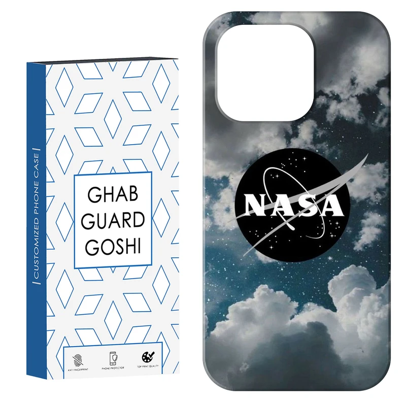 کاور قاب گارد گوشی طرح ناسا کد Dimo-734 مناسب برای گوشی موبایل اپل IPHONE 15 PRO MAX   