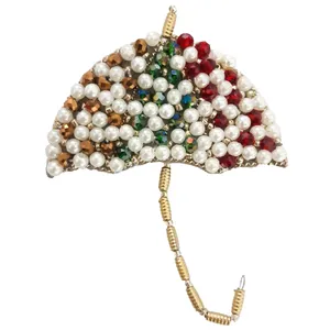 سنجاق سینه زنانه مدل چتر کد 023