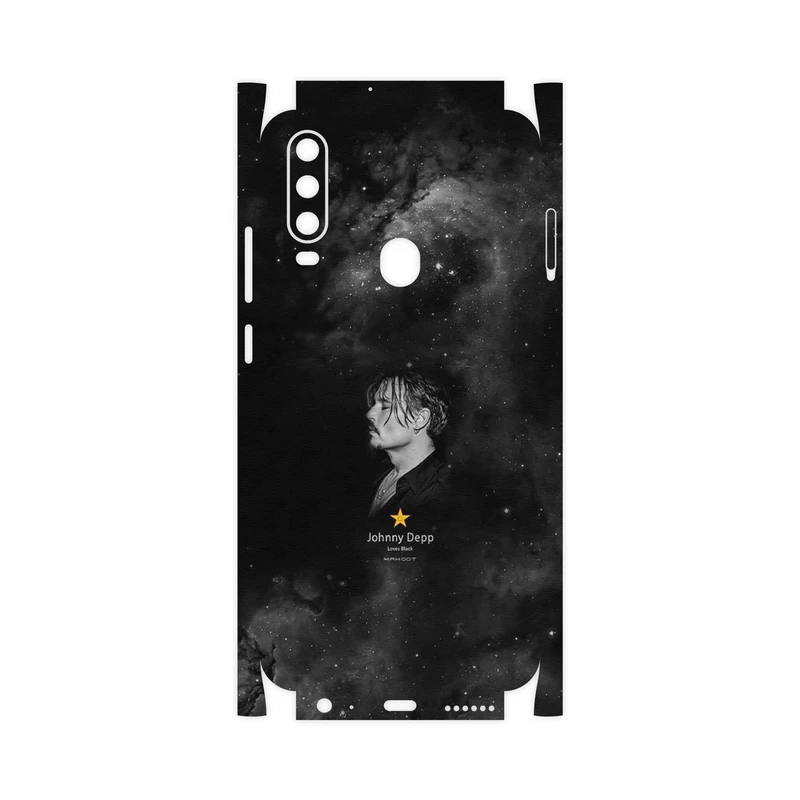 برچسب پوششی ماهوت مدل Johnny Depp-FullSkin مناسب برای گوشی موبایل جی ال ایکس Shahin 2